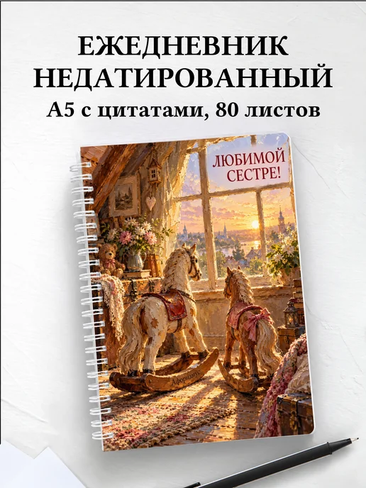Ежедневник недатированный сестры