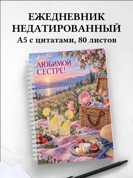 Ежедневник недатированный сестры