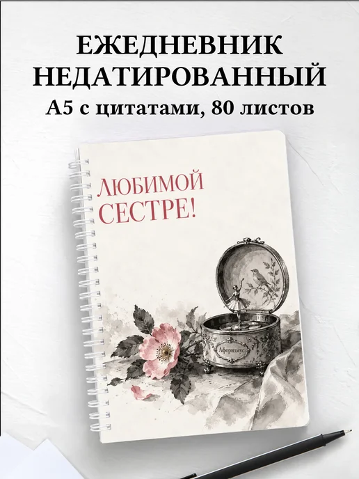 Ежедневник недатированный сестры
