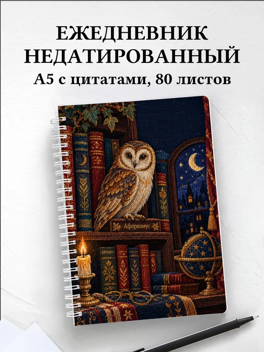 Ежедневник недатированный библиофила