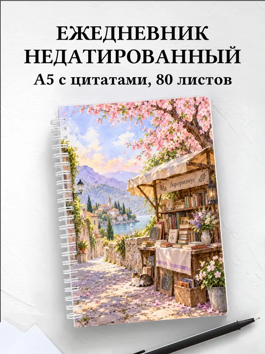 Ежедневник недатированный библиофила