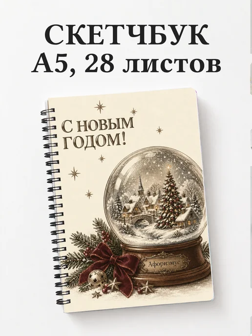 Скетчбук Новогодний
