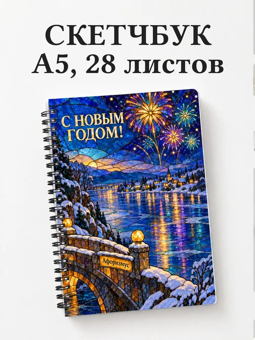 Скетчбук Новогодний