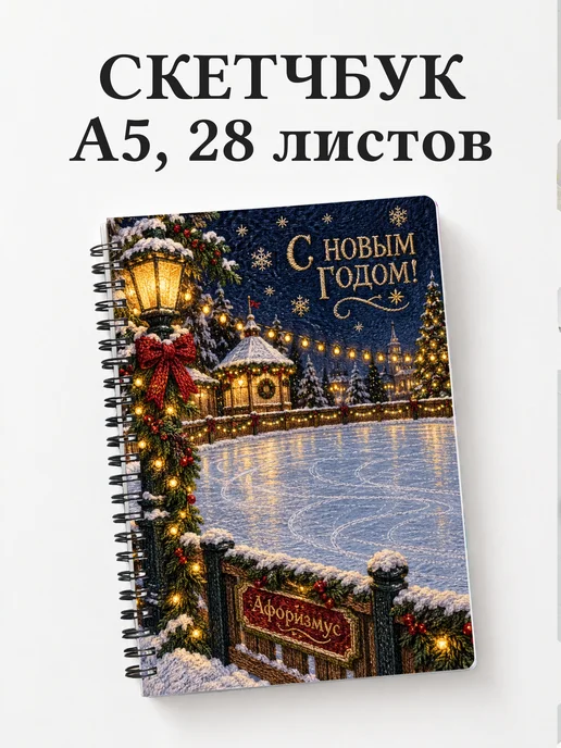 Скетчбук Новогодний
