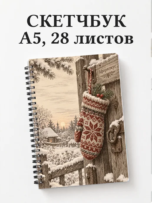 Скетчбук Святки и колядки