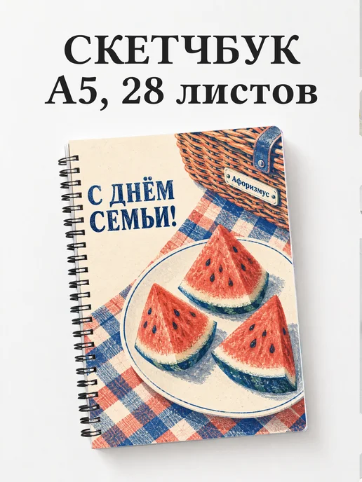 Скетчбук День семьи, любви и верности