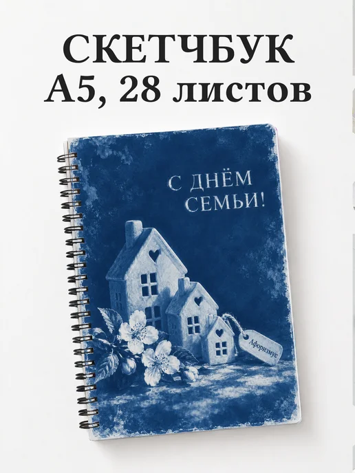 Скетчбук День семьи, любви и верности