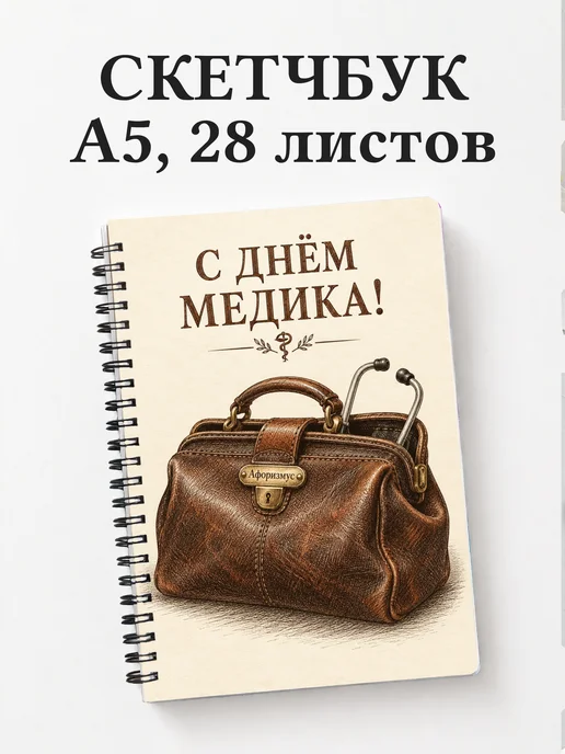 Скетчбук ко Дню медицинского работника