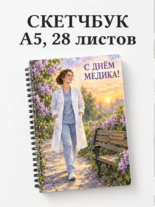 Скетчбук ко Дню медицинского работника