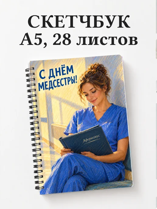 Скетчбук ко Дню медицинской сестры