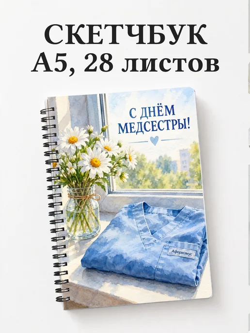 Скетчбук ко Дню медицинской сестры
