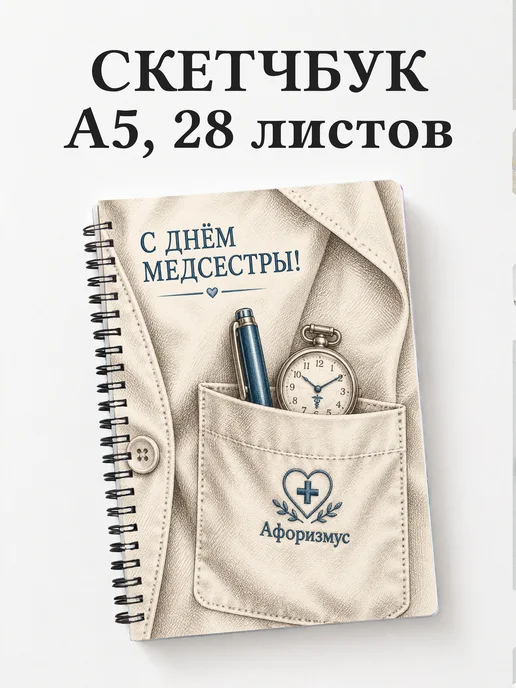 Скетчбук ко Дню медицинской сестры