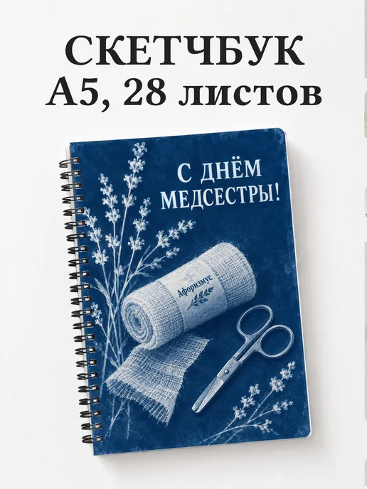 Скетчбук ко Дню медицинской сестры