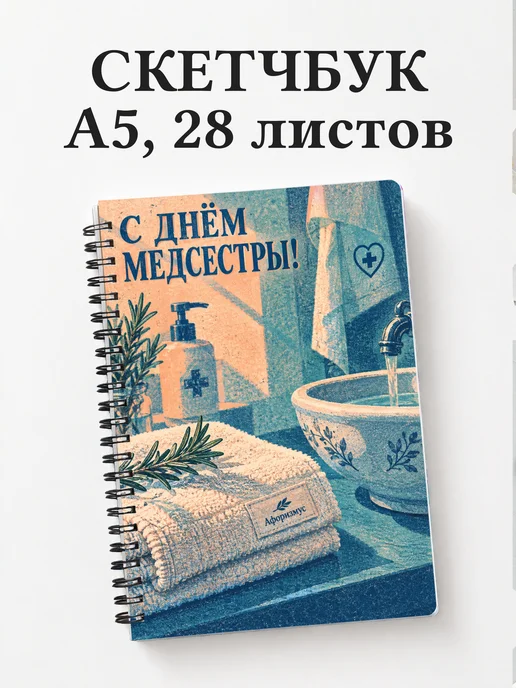Скетчбук ко Дню медицинской сестры
