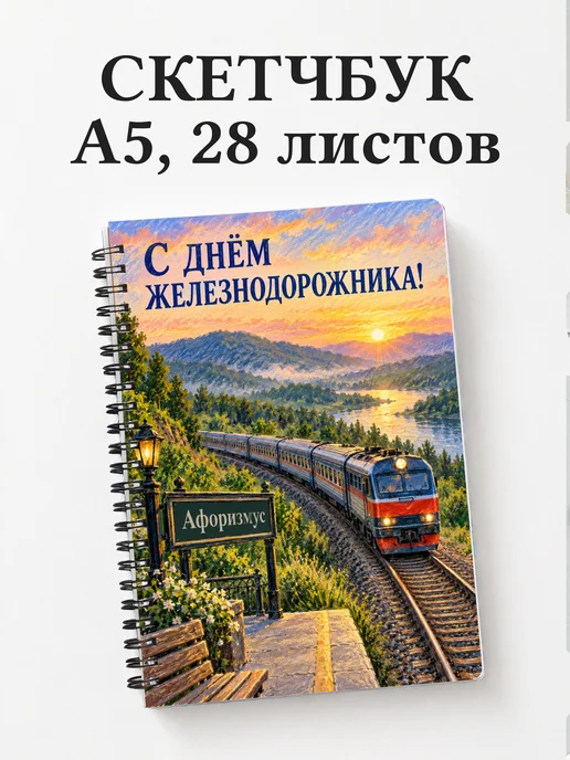 Скетчбук ко Дню железнодорожника