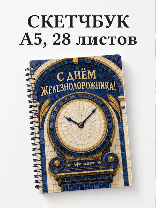 Скетчбук ко Дню железнодорожника