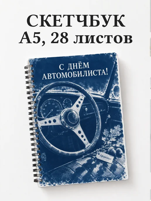 Скетчбук ко Дню автомобилиста