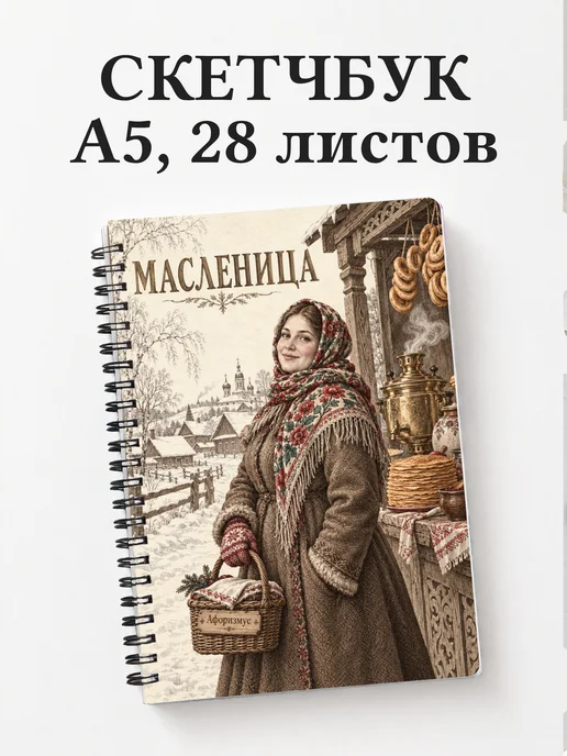 Скетчбук Масленица
