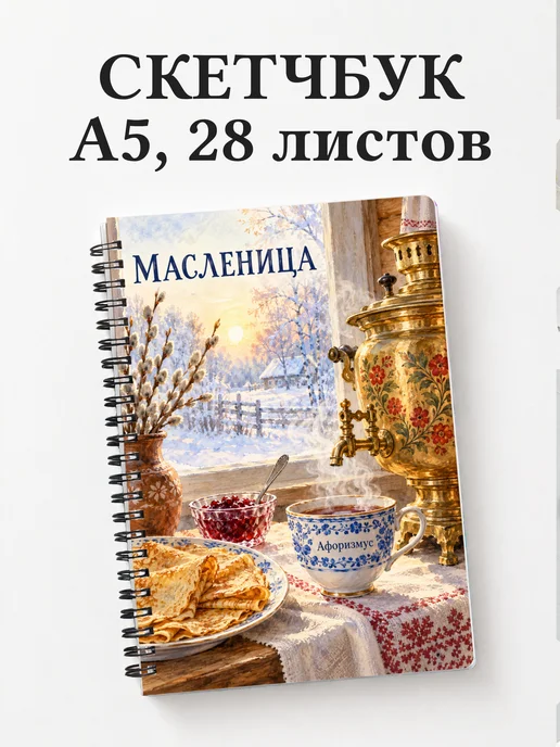 Скетчбук Масленица