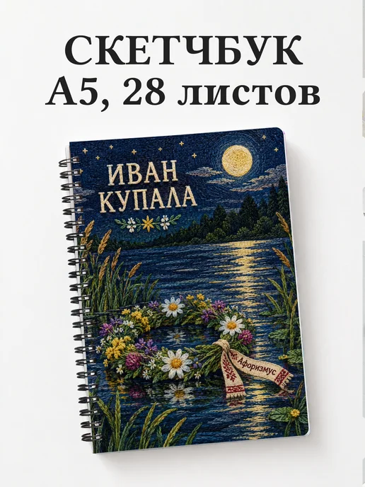 Скетчбук к празднику Ивана Купалы