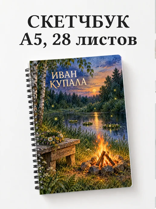 Скетчбук к празднику Ивана Купалы