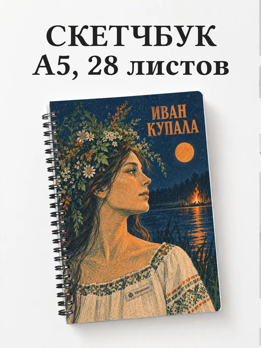 Скетчбук к празднику Ивана Купалы