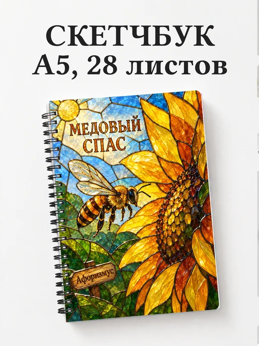 Скетчбук Медовый Спас