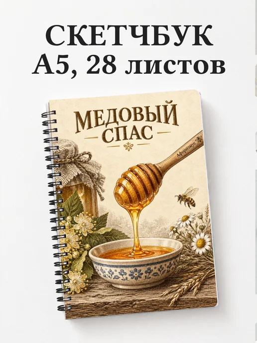 Скетчбук Медовый Спас