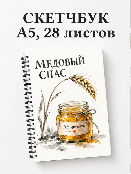 Скетчбук Медовый Спас