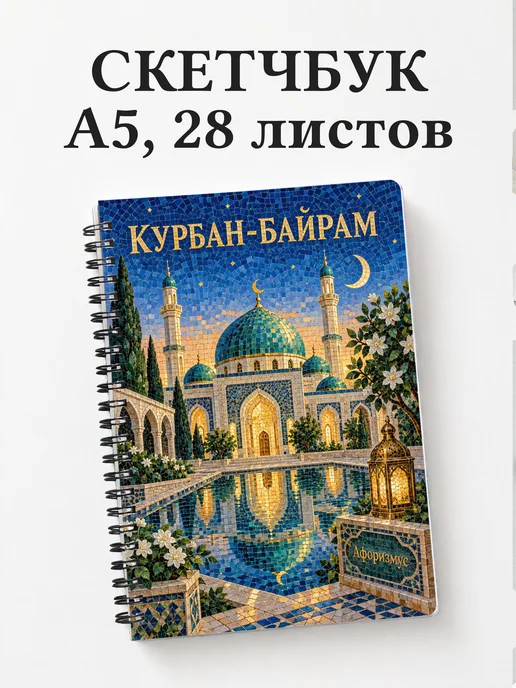 Скетчбук в подарок на Курбан-байрам
