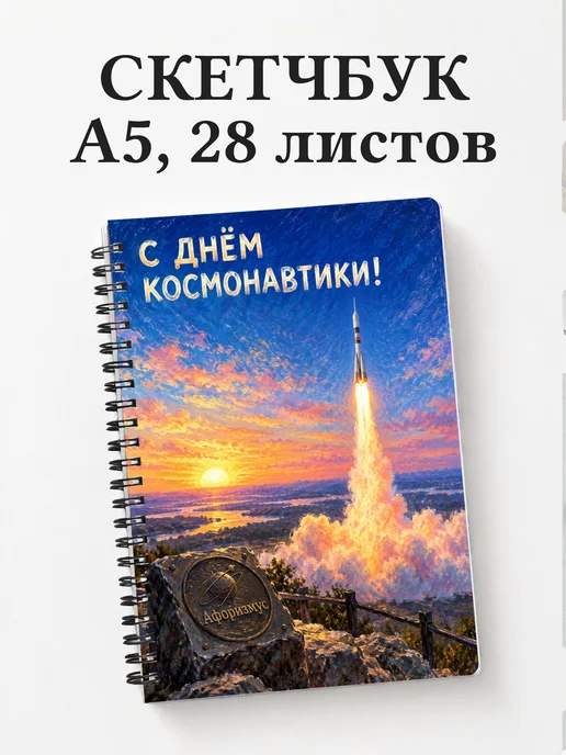 Скетчбук ко Дню космонавтики