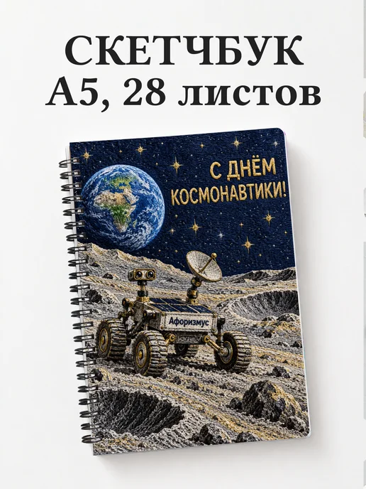Скетчбук ко Дню космонавтики