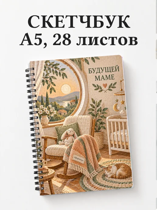Скетчбук для будущей мамы