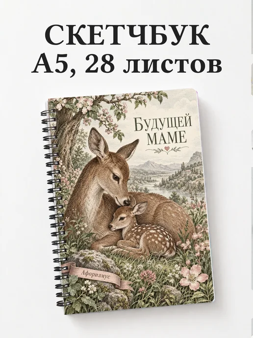 Скетчбук для будущей мамы