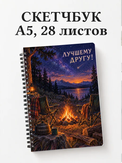 Скетчбук для друга