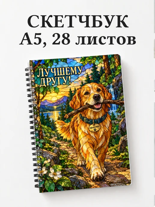 Скетчбук для друга