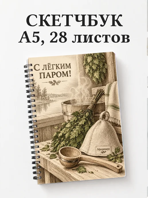 Скетчбук для любителя бани