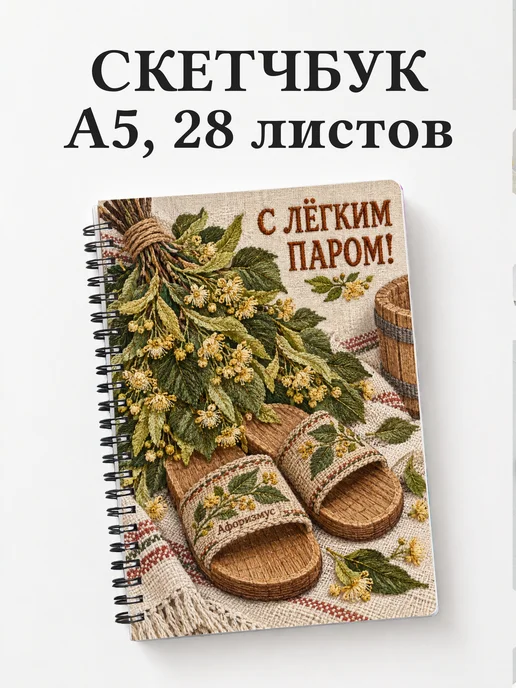 Скетчбук для любителя бани