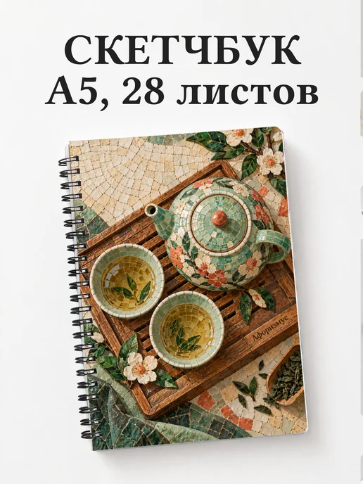 Скетчбук для любителя чая
