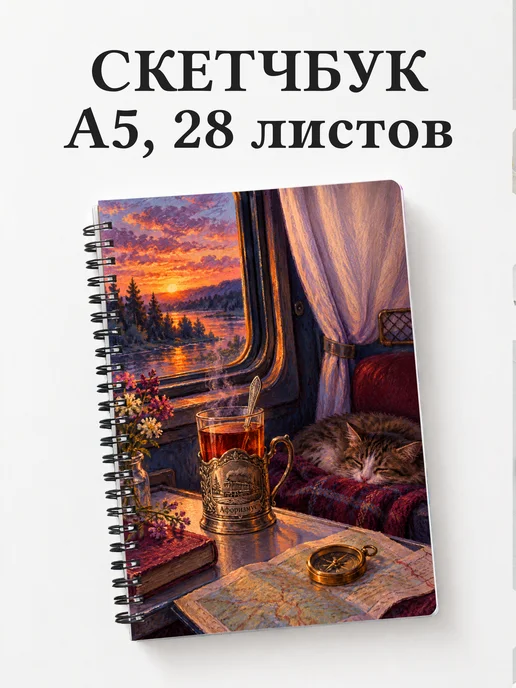 Скетчбук для любителя чая