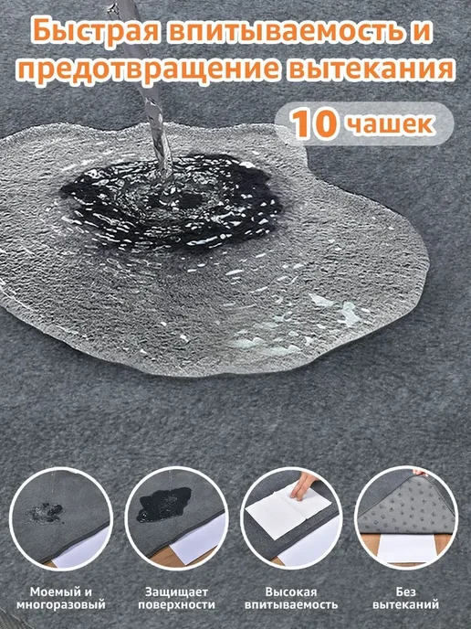 Многоразовая плюшевая пеленка для собак 41*61 см 2 штуки, 41x61 см, фото 2