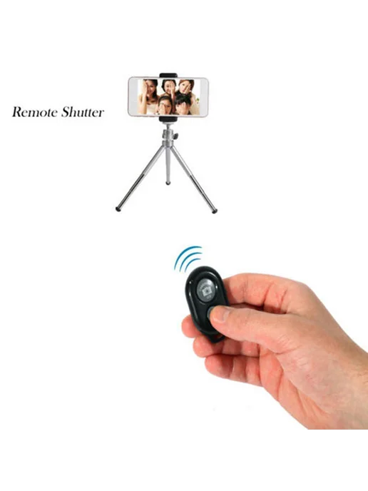 Селфи-пульт с Bluetooth - black, черный, фото 3
