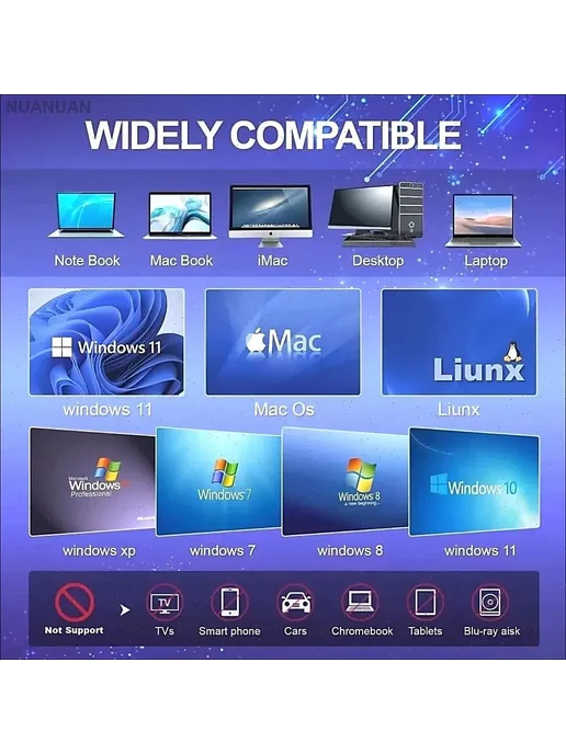 Внешний DVD привод USB 3.0 портативный, вариант, фото 7