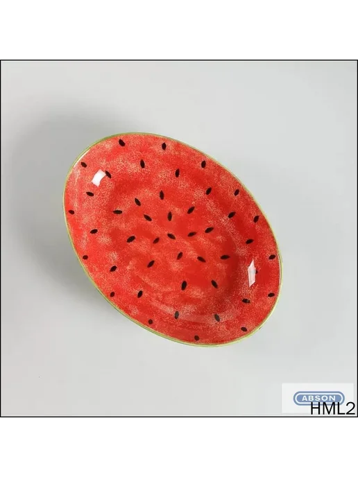 Фарфоровая миска круглая с фруктовым узором, 20.5 см, вариант, фото 2