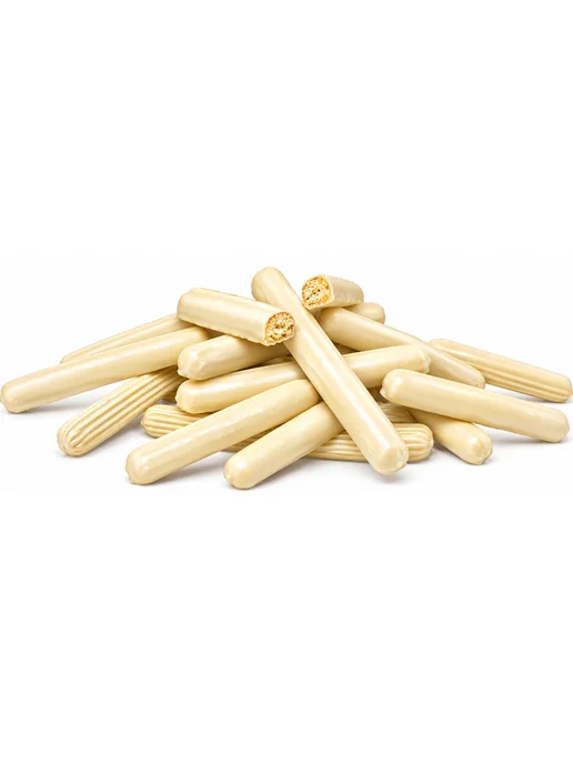 Cadbury Шоколадные палочки с апельсином Fingers White, белый, фото 2