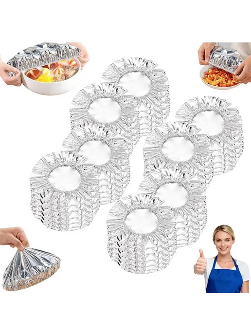 Термокрышка для еды - 60pcs, 60 шт, фото 2