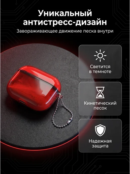 Чехол AirPods 4, черный, фото 2