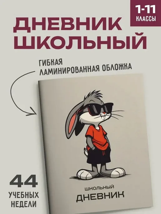 Дневник школьный 1-11 классы Мотоцикл, вариант