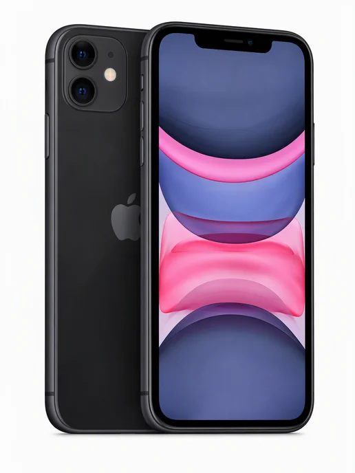 Смартфон Apple iPhone 11 256 ГБ (восстановленный), черный, фото 2