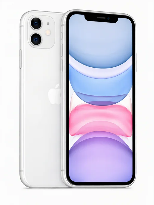 Смартфон Apple iPhone 11 256 ГБ (восстановленный), белый, фото 2